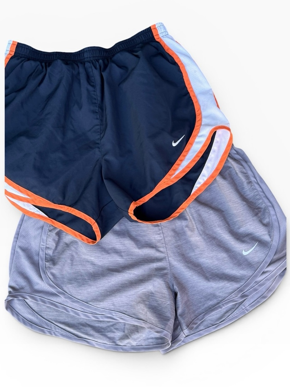 Nike DriFit Lot of 2 Women’s Athletic Running Shorts Size Small Lined